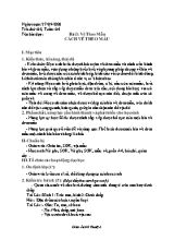 Giáo án môn Mĩ thuật 6 - Bai 3 Vẽ theo mẫu Cách vẽ theo mẫu
